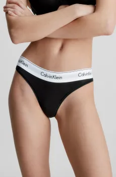 Женские черные трусики Черный XL Calvin Klein 0000F3786E
