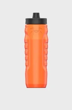 Оранжевая бутылка для воды UA 32oz Sideline Squeeze Blaze Orange OSFA Оранжевый ONESIZE Under Armour UA70090-30155-OSFA