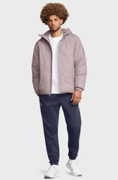 Мужской пудровый пуховик UA CGI LGHTWGHT DOWN JKT Розовый S Under Armour 1378840-015