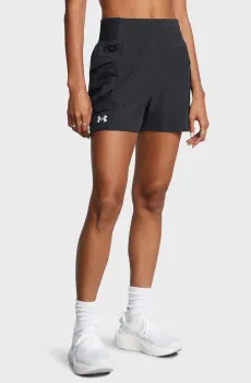 Женские темно-серые шорты UA Trail Run Shorts Серый XS Under Armour 1383360-016