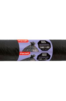 Пакеты для мусора Paclan Еconomic 240 л, 20 шт