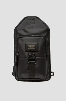 Мужская черная поясная сумка Черный ONESIZE Guess HMARCC.P5326;BLA