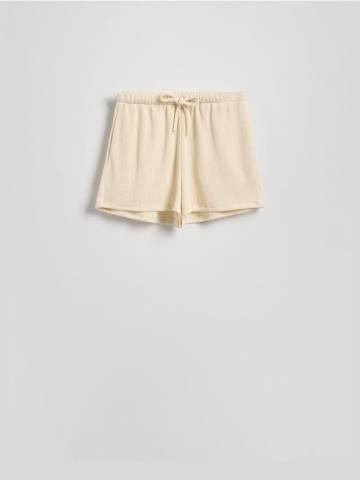 Reserved - LADIES` SHORTS - нюдовий - YH607-02X Reserved - LADIES` SHORTS - нюдовий - YH607-02X