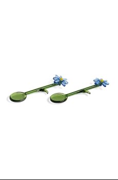 Комплект чайных ложек &k amsterdam flora blue 2 шт