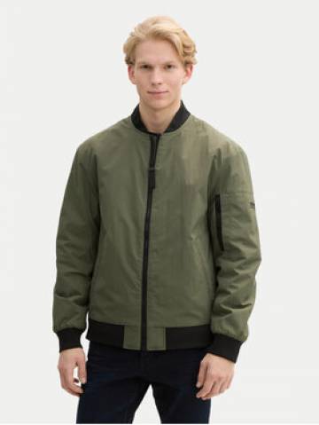 Tom Tailor Denim Куртка бомбер 1043828 Зелений Regular Fit Tom Tailor Denim Куртка бомбер 1043828 Зелений Regular Fit