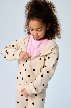 Кофта на блискавці - нюдовий