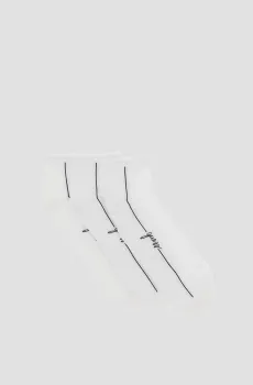 Женские белые носки (3 пары) Белый 39-42 Guess O4YG06.KBZU0;G011