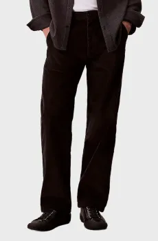 Мужские черные вельветовые брюки CORDUROY Черный 29-32 Calvin Klein Jeans LV04RD605G