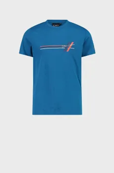 Детская синяя футболка Синий 116 CMP 34F7054-L988