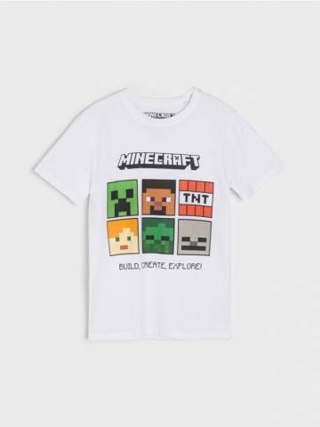 Футболка Minecraft - білий Футболка Minecraft - білий