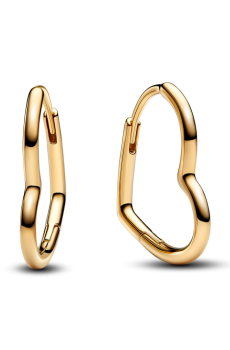 Сережки з асиметричними серцями