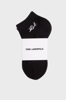 Женские черные носки (5 пар) Черный 35-38 Karl Lagerfeld A4W47035