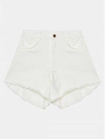 TWINSET Джинсові шорти 251GJ2610 Білий Regular Fit TWINSET Джинсові шорти 251GJ2610 Білий Regular Fit