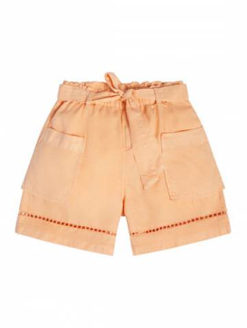 Guess Шорти з тканини J3GD03 WE8R0 Оранжевий Relaxed Fit Guess Шорти з тканини J3GD03 WE8R0 Оранжевий Relaxed Fit