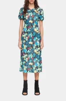 Женское платье с узором Разноцветный XS Bimba Y Lola 231BR9059.T6201