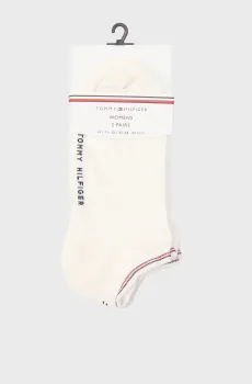 Женские белые носки (2 пары) SNEAKER SHINE Белый 35-38 Tommy Hilfiger 701233234