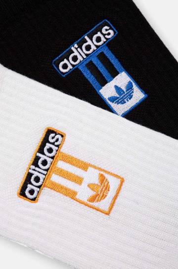 Носки adidas Originals 2 шт цвет белый IW8521 Носки adidas Originals 2 шт цвет белый IW8521