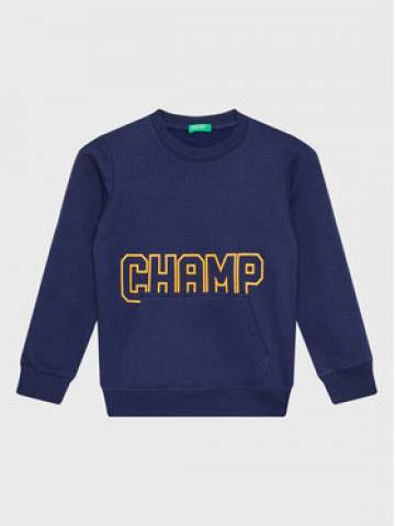 United Colors Of Benetton Світшот 3JLXC107O Cиній Regular Fit United Colors Of Benetton Світшот 3JLXC107O Cиній Regular Fit