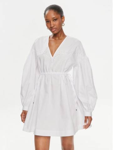 Pinko Повсякденна сукня Ace Ventura Abito 103723 A1XO Білий Regular Fit Pinko Повсякденна сукня Ace Ventura Abito 103723 A1XO Білий Regular Fit