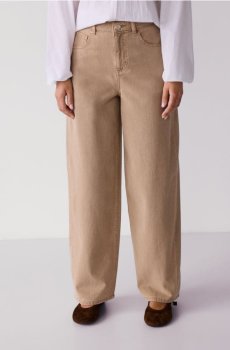 Reserved - Джинси barrel leg - бежевий - 834IU-08J