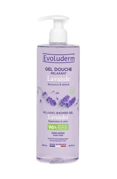 Гель для душа Evoluderm Relaxing Shower Gel с лавандой, 500 мл