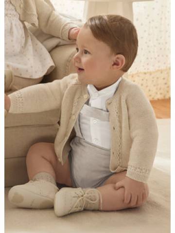 Mayoral Набір боді і шорти 2248 Бежевий Regular Fit Mayoral Набір боді і шорти 2248 Бежевий Regular Fit