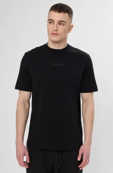 Мужская черная футболка Черный S BOSS 50559235;001