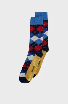 Мужские носки с узором Разноцветный 43-46 SPRINGFIELD 652151