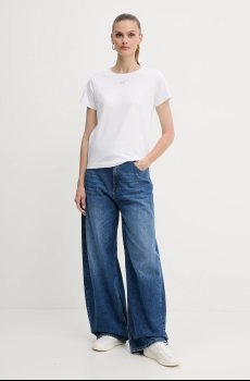 Хлопковая футболка Pinko