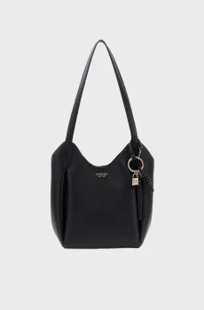 Женская черная кожаная сумка Черный ONESIZE Guess HWBG97.35030;BLA