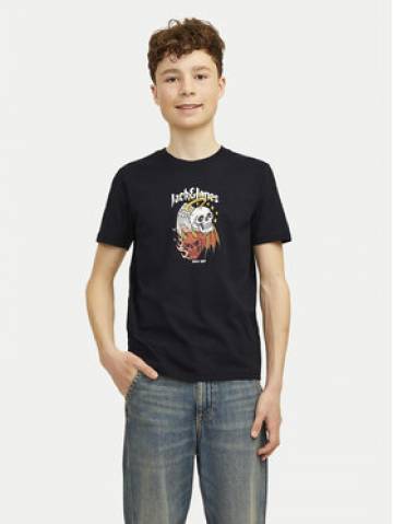 Jack&Jones Junior Футболка Seven Skull 12263213 Чорний Standard Fit Jack&Jones Junior Футболка Seven Skull 12263213 Чорний Standard Fit