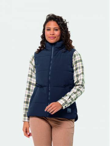 Jack Wolfskin Безрукавка White Frost Vest 1207371 Cиній Regular Fit Jack Wolfskin Безрукавка White Frost Vest 1207371 Cиній Regular Fit