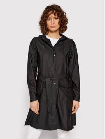 Rains Дощовик 18130 Чорний Regular Fit Rains Дощовик 18130 Чорний Regular Fit