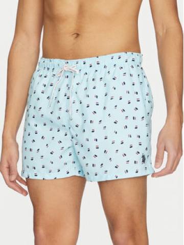 U.S. Polo Assn. Шорти для плавання MUP2436 Блакитний Regular Fit U.S. Polo Assn. Шорти для плавання MUP2436 Блакитний Regular Fit