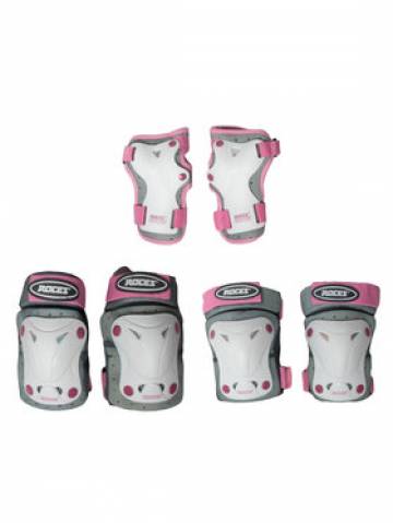 Roces Набір захисту Jr Ventilated 3 Pack 301352 Білий Roces Набір захисту Jr Ventilated 3 Pack 301352 Білий
