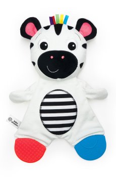 Детская мягкая игрушка Baby Einstein Zen the Zebra, 20.32*10.16*25.4 см, с рождения (12490)