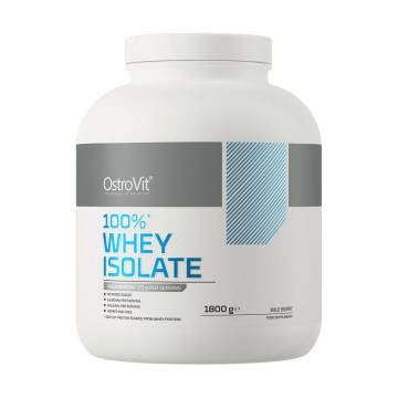 Изолят сывороточного протеина OstroVit 100% Whey Isolate Лесные ягоды, в порошке, 1.8 кг