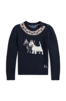 Детский хлопковый свитер Polo Ralph Lauren