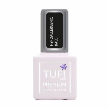 База для гель-лака Tufi profi Premium Hypoallergenic Base без запаха, 15 мл База для гель-лака Tufi profi Premium Hypoallergenic Base без запаха, 15 мл