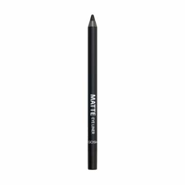 Матовый карандаш для глаз GOSH Matte Eye Liner 002 Matt Black, 1.2 г Матовый карандаш для глаз GOSH Matte Eye Liner 002 Matt Black, 1.2 г