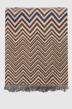 Плед Antwan с шерстью в узор