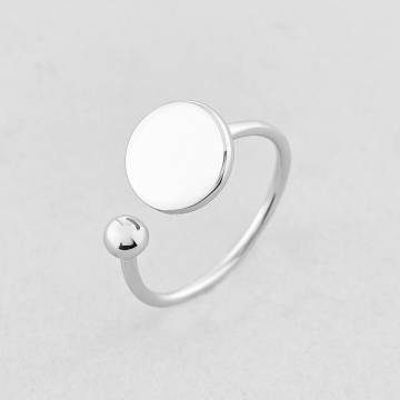 Серебряное кольцо Minimal 10145-16,5р Серебряное кольцо Minimal 10145-16,5р