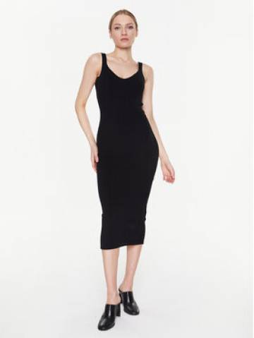MMC Studio Трикотажна сукня Light Skin Чорний Slim Fit MMC Studio Трикотажна сукня Light Skin Чорний Slim Fit