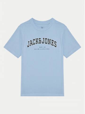 Jack&Jones Junior Футболка Caleb 12258924 Голубий Relaxed Fit Jack&Jones Junior Футболка Caleb 12258924 Голубий Relaxed Fit