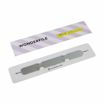 Металлическая основа для пилки Wonderfile, 130*15 мм (WF130) Металлическая основа для пилки Wonderfile, 130*15 мм (WF130)