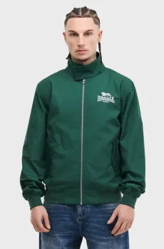 Мужской зеленый бомбер CLASSIC Зеленый XXL Lonsdale 110538