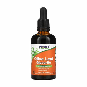 Экстракт оливкового листа NOW Foods Olive Leaf Glycerite в безалкогольном глицерине, в жидкости, 60 мл Экстракт оливкового листа NOW Foods Olive Leaf Glycerite в безалкогольном глицерине, в жидкости, 60 мл