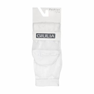 Носки женские Giulia WS2 Cristal 074, средние, белые, размер 39-40 Носки женские Giulia WS2 Cristal 074, средние, белые, размер 39-40