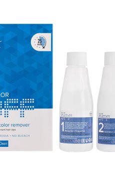 Деколорант для удаления цвета стойкой краски для волос Unic Color Off Hair Color Remover, 2*110 мл