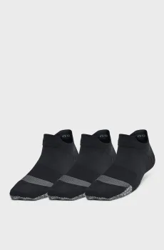Женские черные носки (3 пары) UA Breathe 3pk NS Tab Черный ONESIZE Under Armour 1387052-001